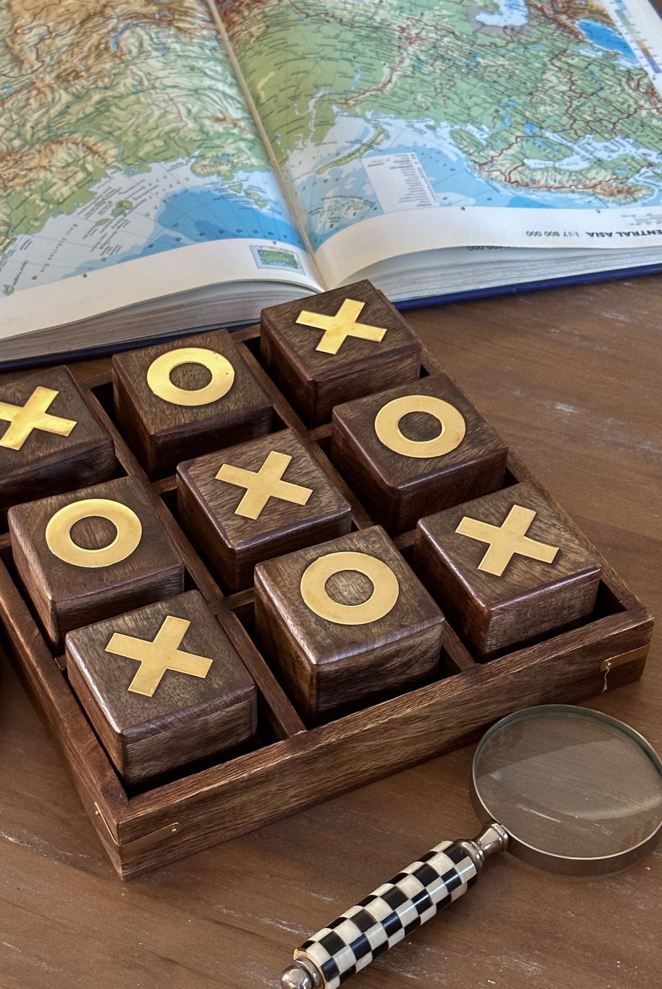 Slotted Tic Tac Toe - Natural - Magpie Style