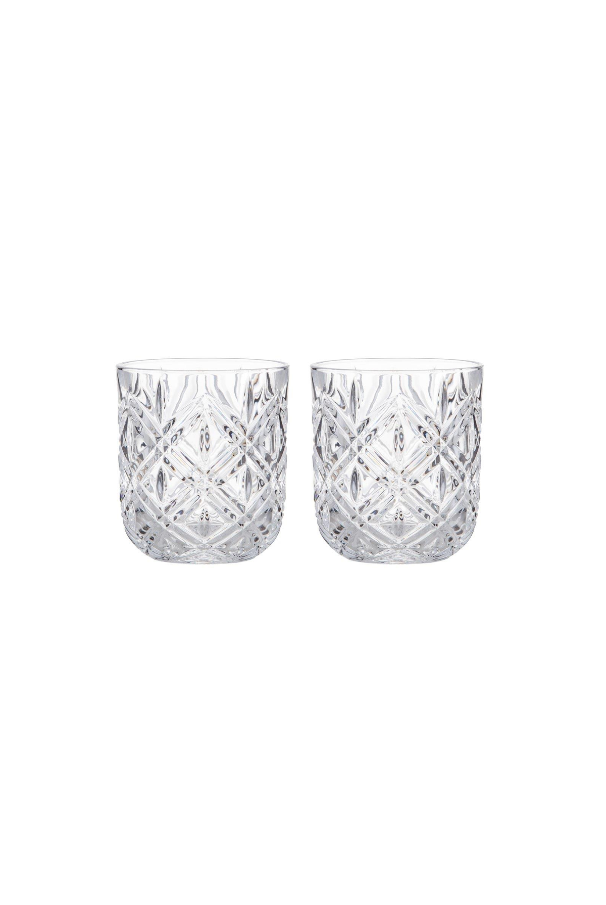 Deluxe Double Old-Fashioned Glasses - Set of 2