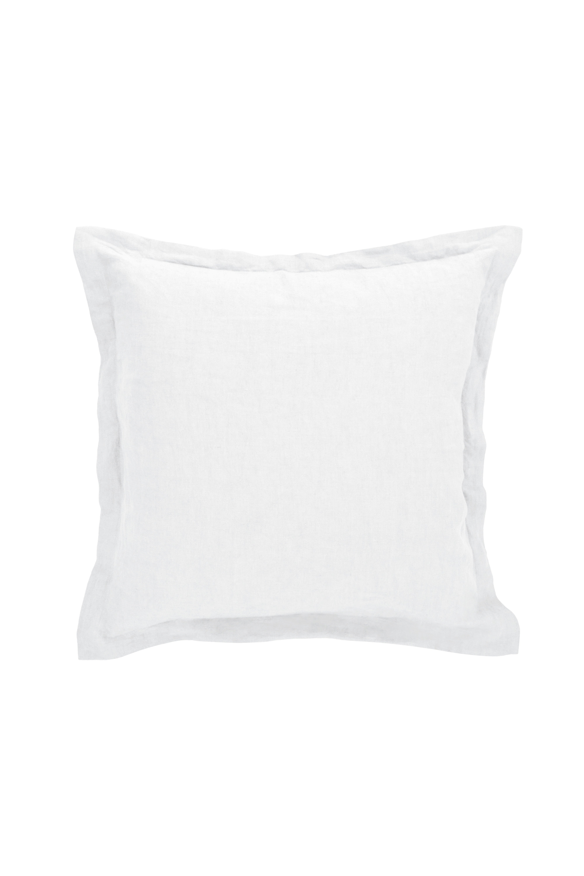 Cove Linen Cushion - White