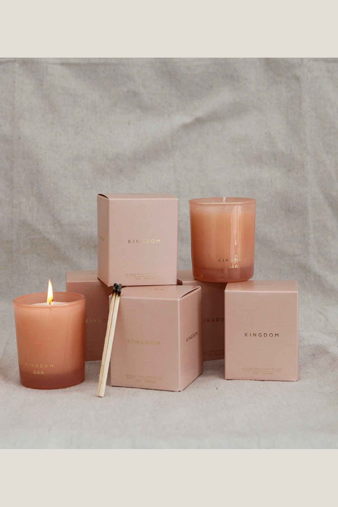 Kingdom Fig & Bergamot Mini Series Soy Candle 120g lifestyle image 3