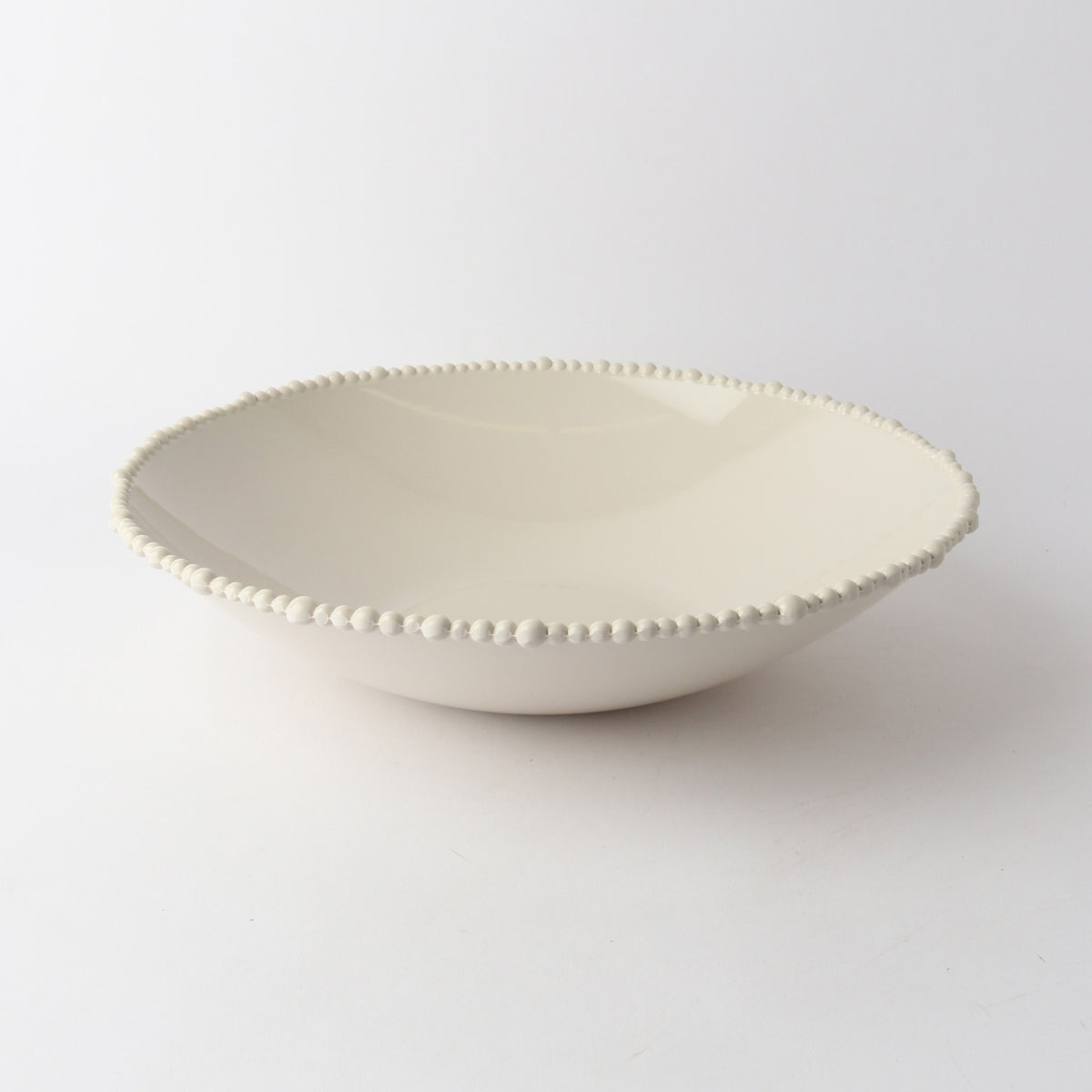Le Forge Pearl Tapered Melamine Bowl 38cm - Sand