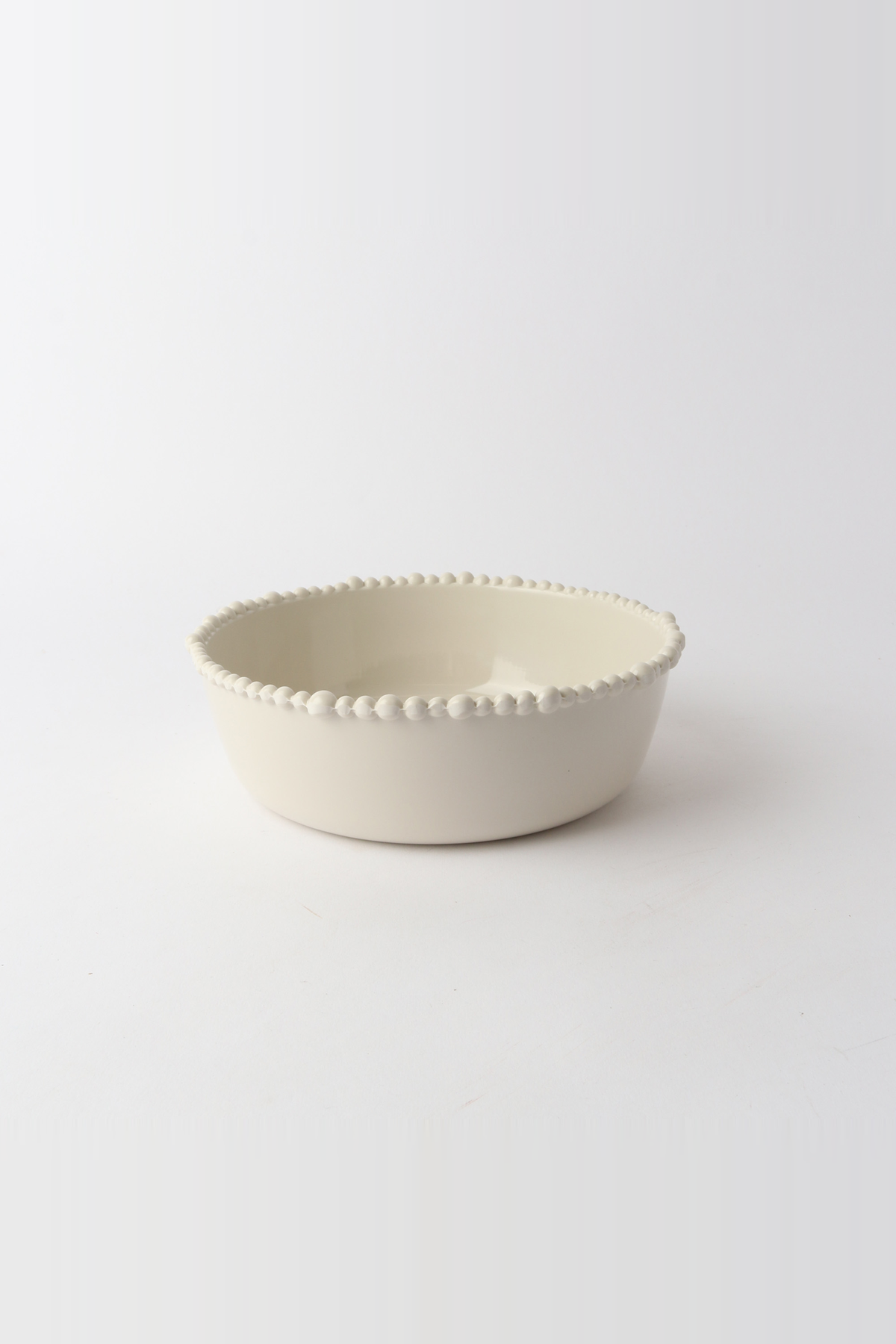 Le Forge melamine pearl upright bowl in Sand