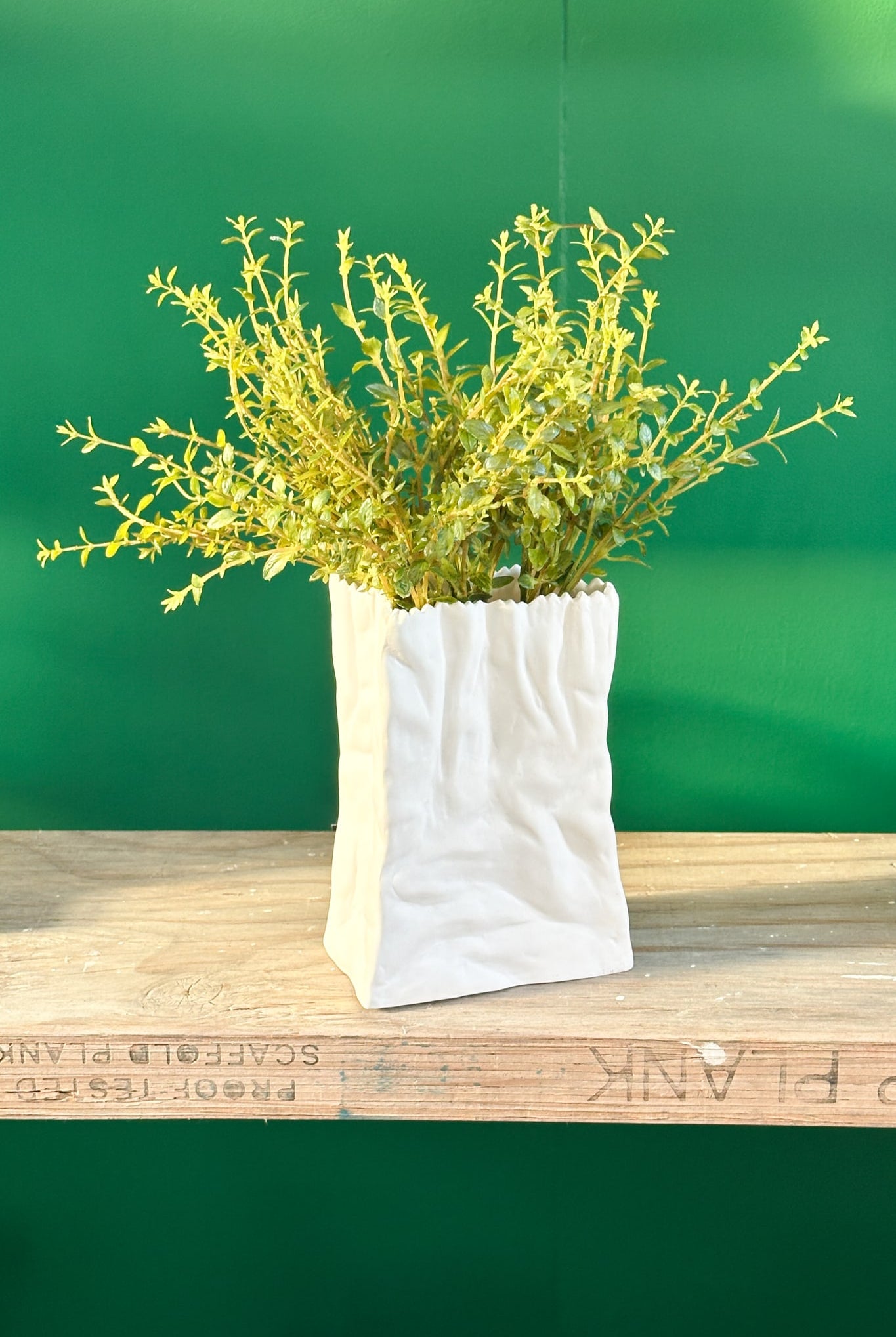 Small Bag - Porcelain Vase - Magpie Style