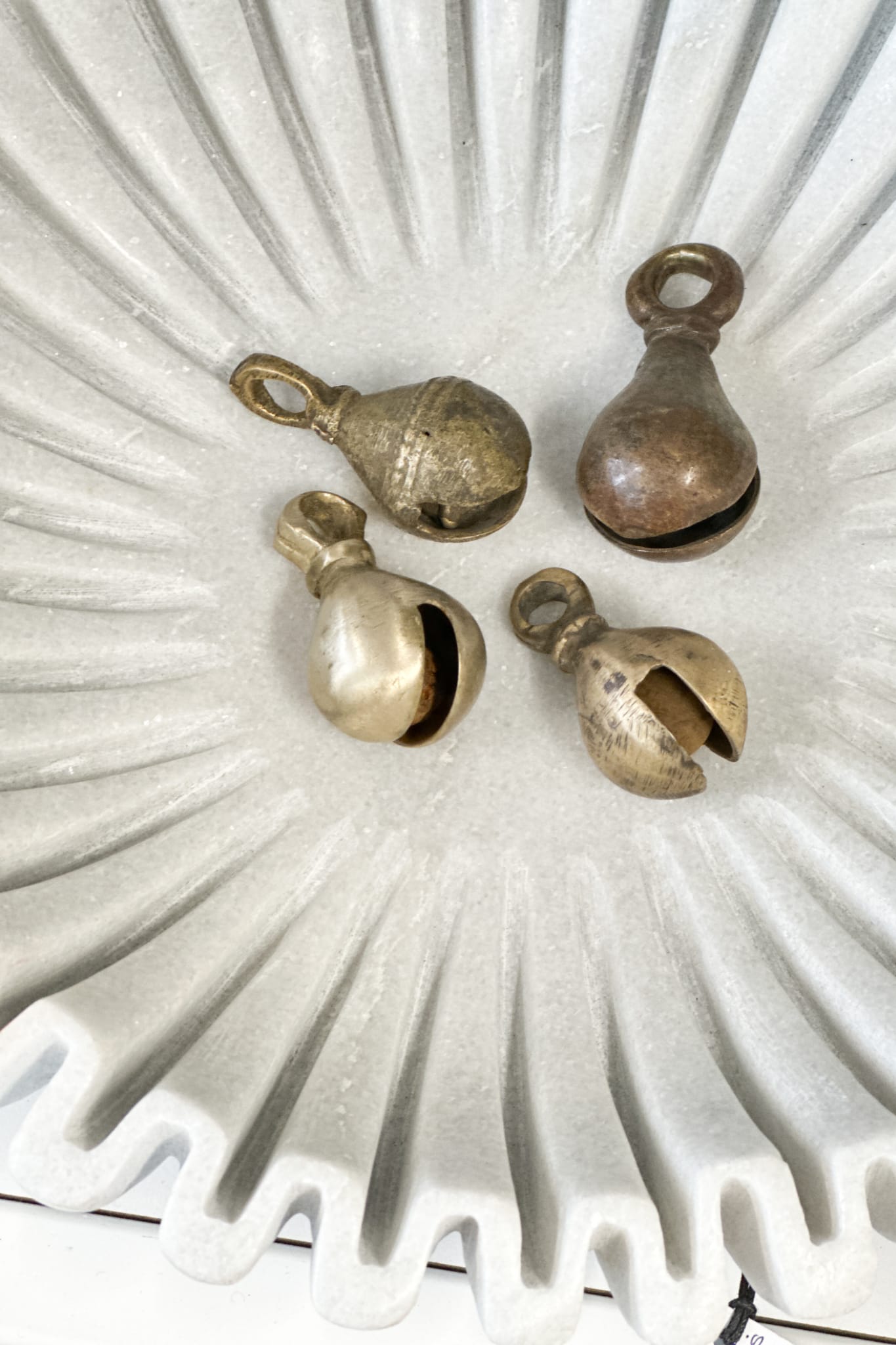 Vintage Brass Hindi Bells - Magpie Style