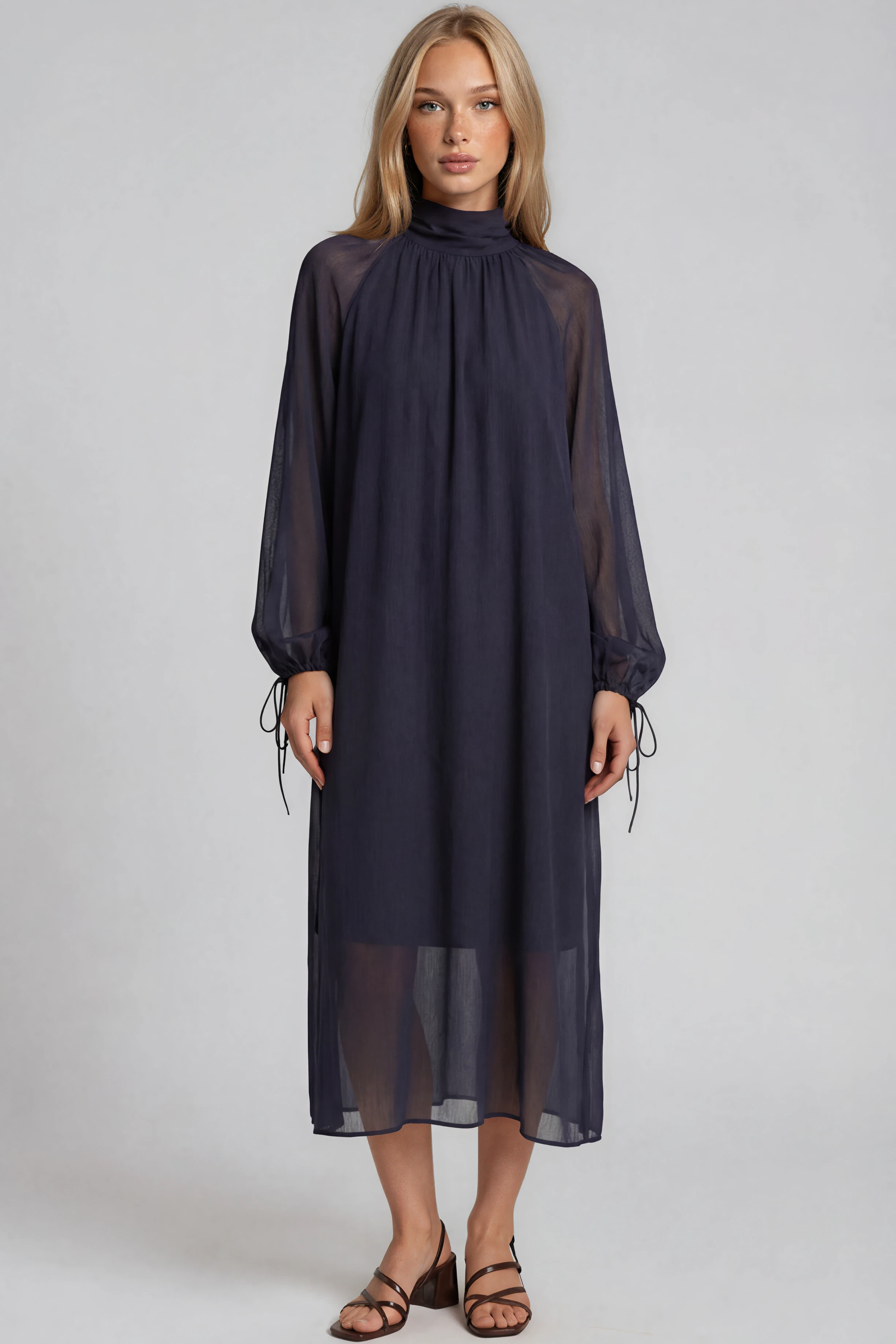 HERZEN'S ANGELEGENHEIT Navy Dress - Schiefer - Magpie Style