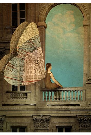 Card - Paper Wings - complete artwork