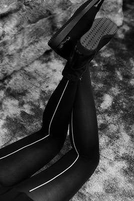 PAULA RYAN Back Stripe Stocking - Paula Ryan