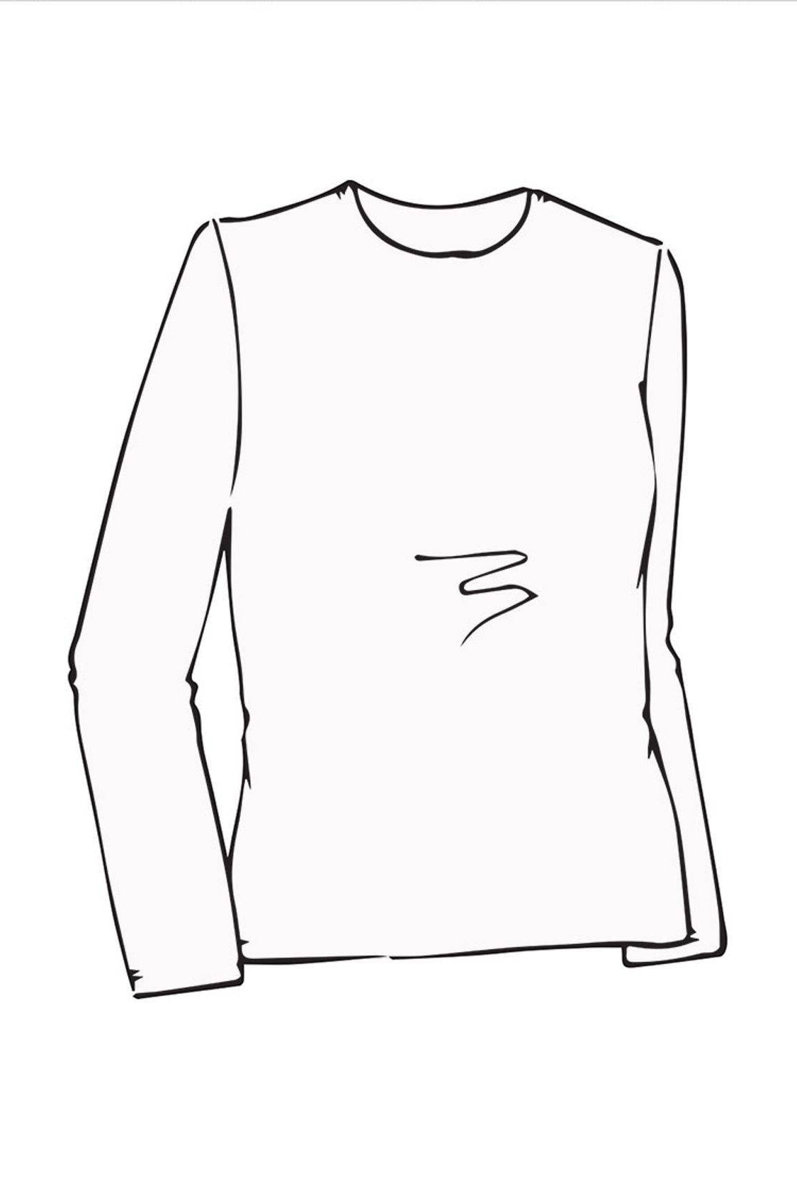 PAULA RYAN ESSENTIALS Easy Fit Long Sleeve Crew Neck Top - MicroModal - Paula Ryan