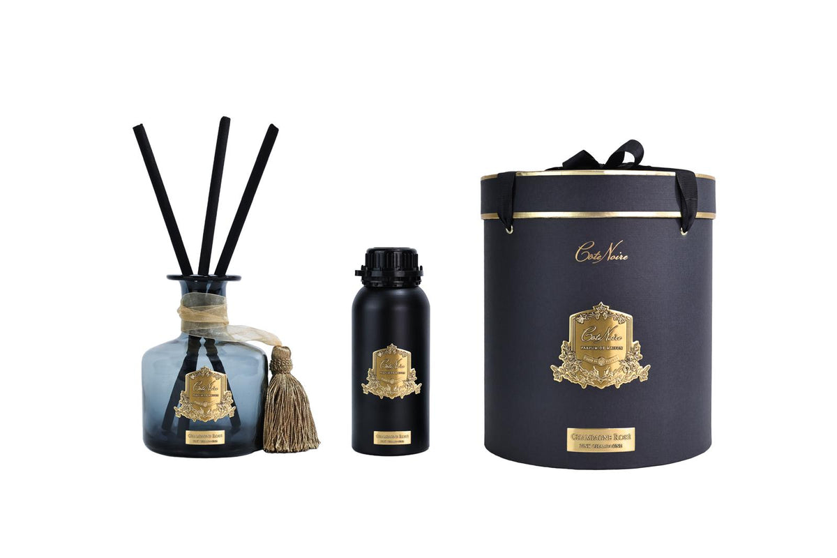 Cote Noire Petit Chateau diffuser set, Pink Champagne, PCG18