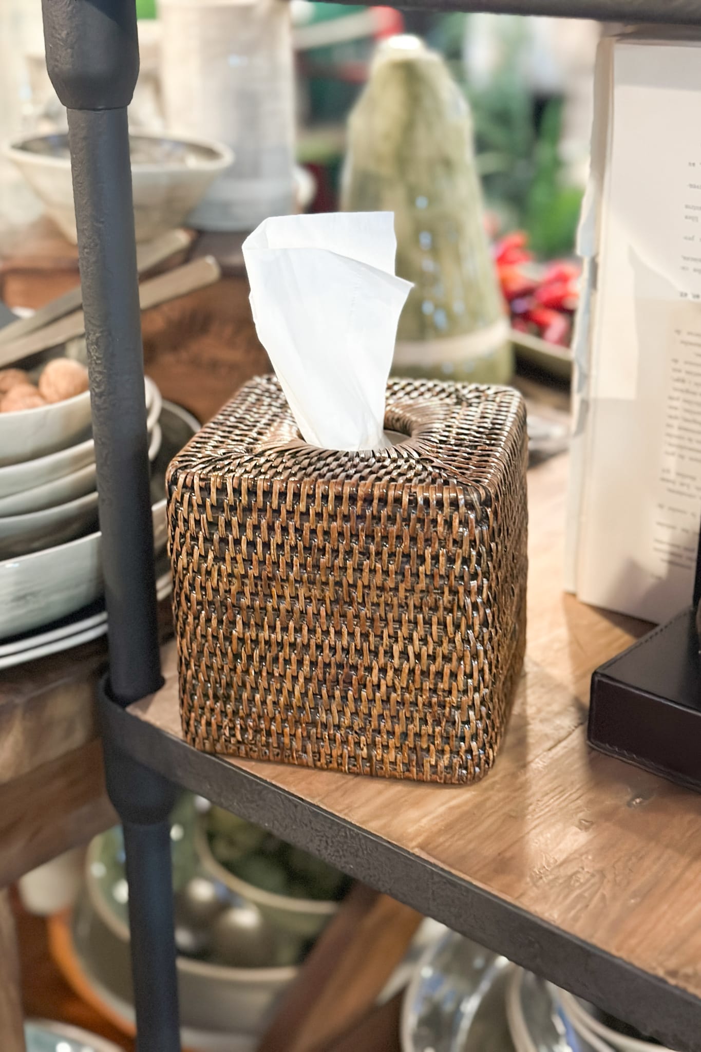 Coco Square Tissue Box - Magpie Style