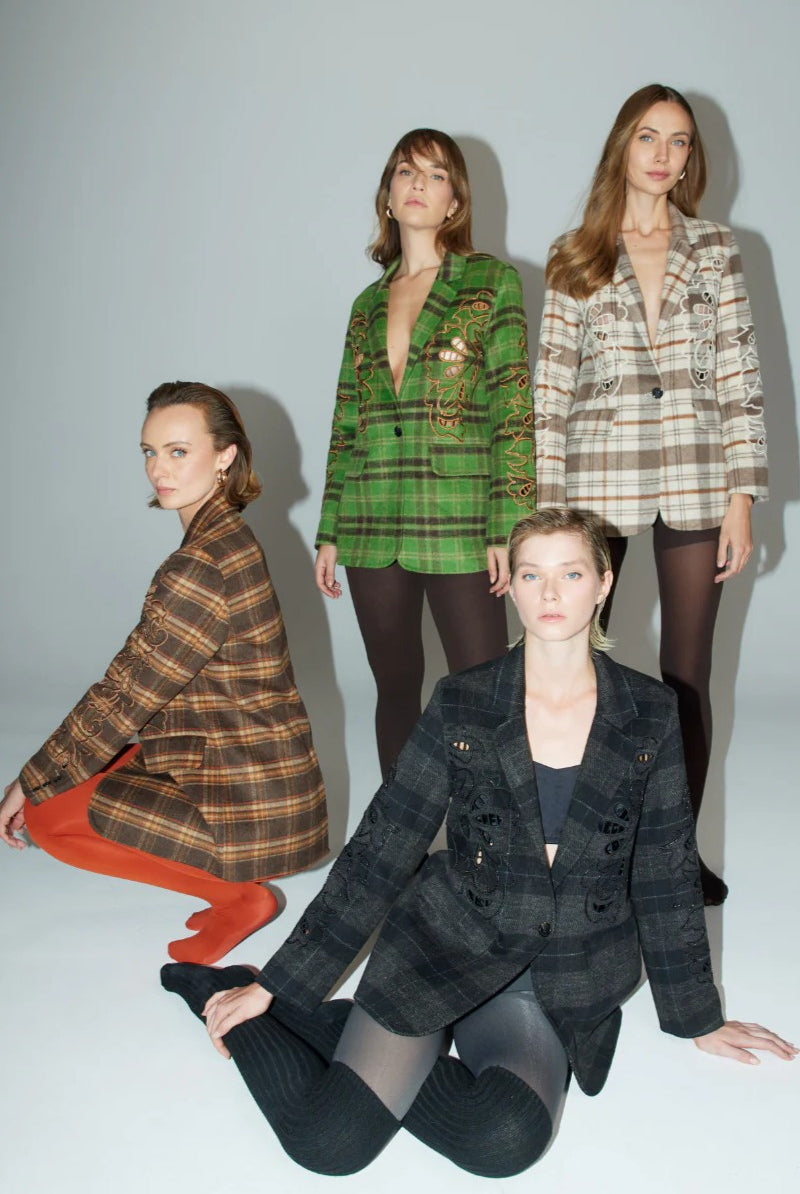 ME369 Kinsley Wool Jacket - Beige - Magpie Style