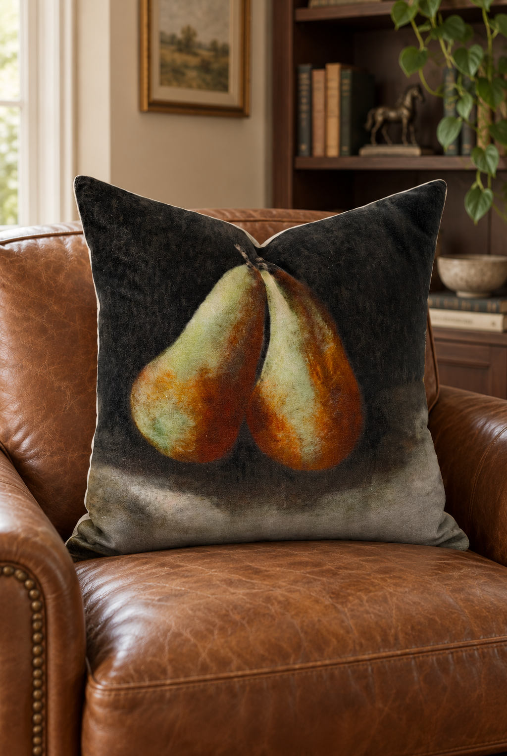 Raphael Vintage Deux Poire Cushion - Magpie Style