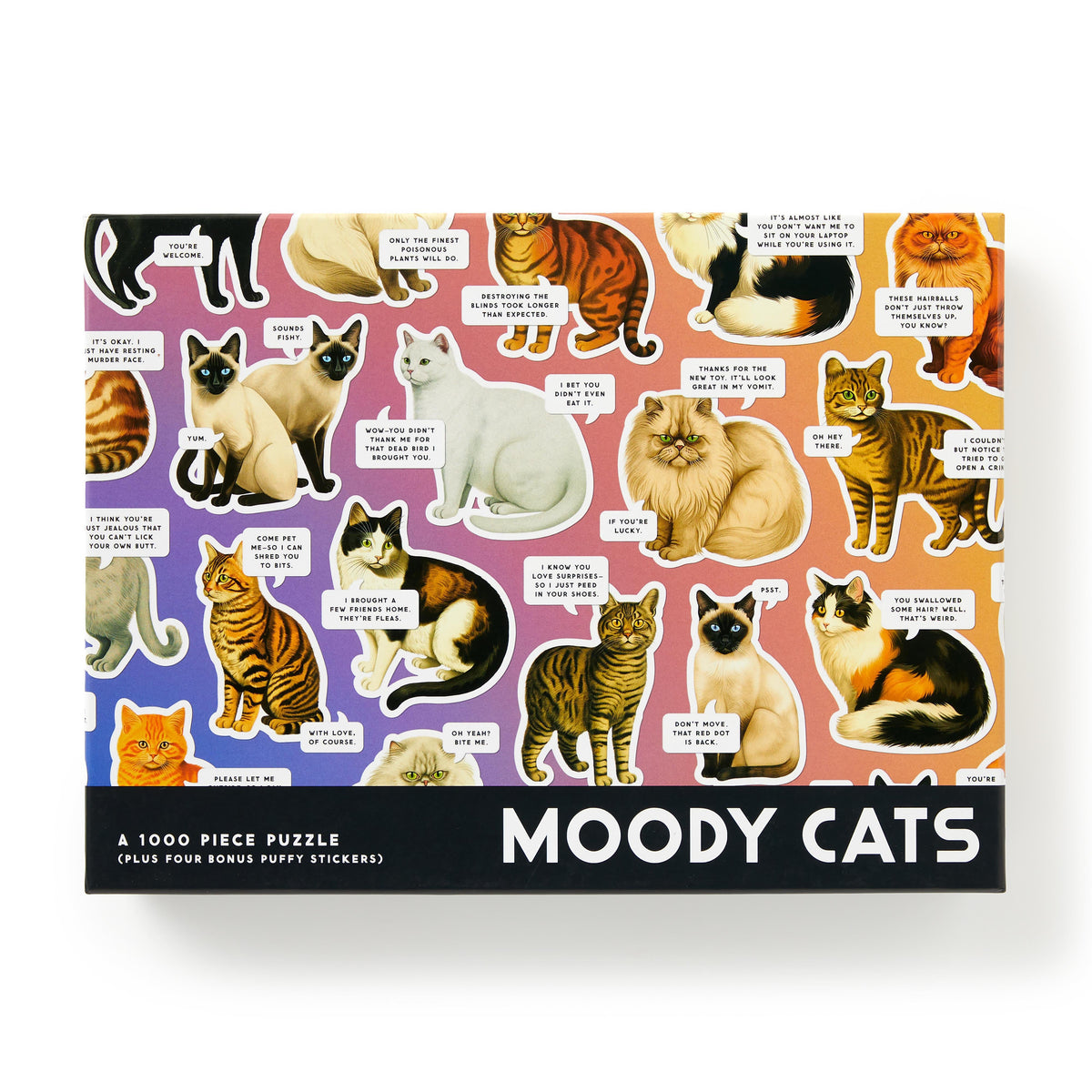 Moody Cats 1000 Piece Puzzle - 8