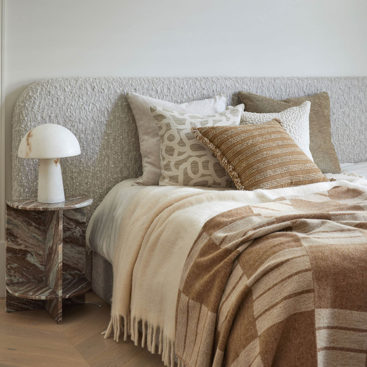 Zephy Throw - Ivory - 2