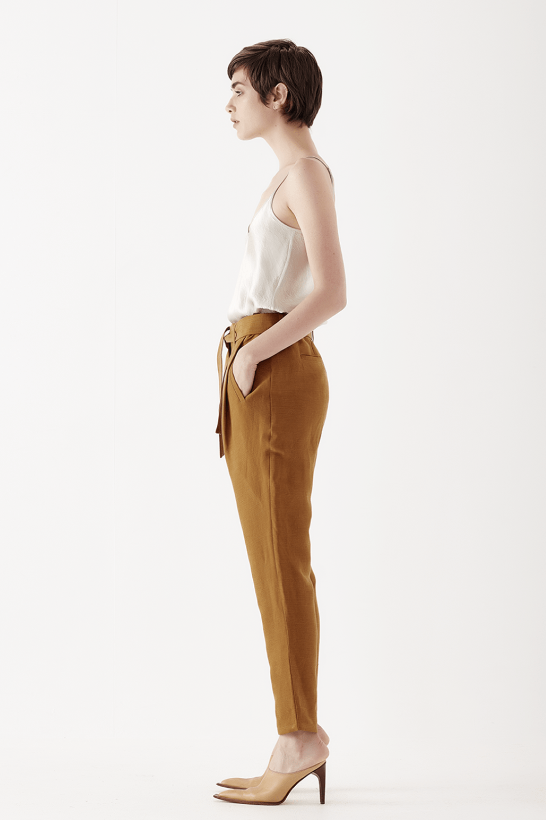 SHJARK Corsica Cami - Stone - Magpie Style