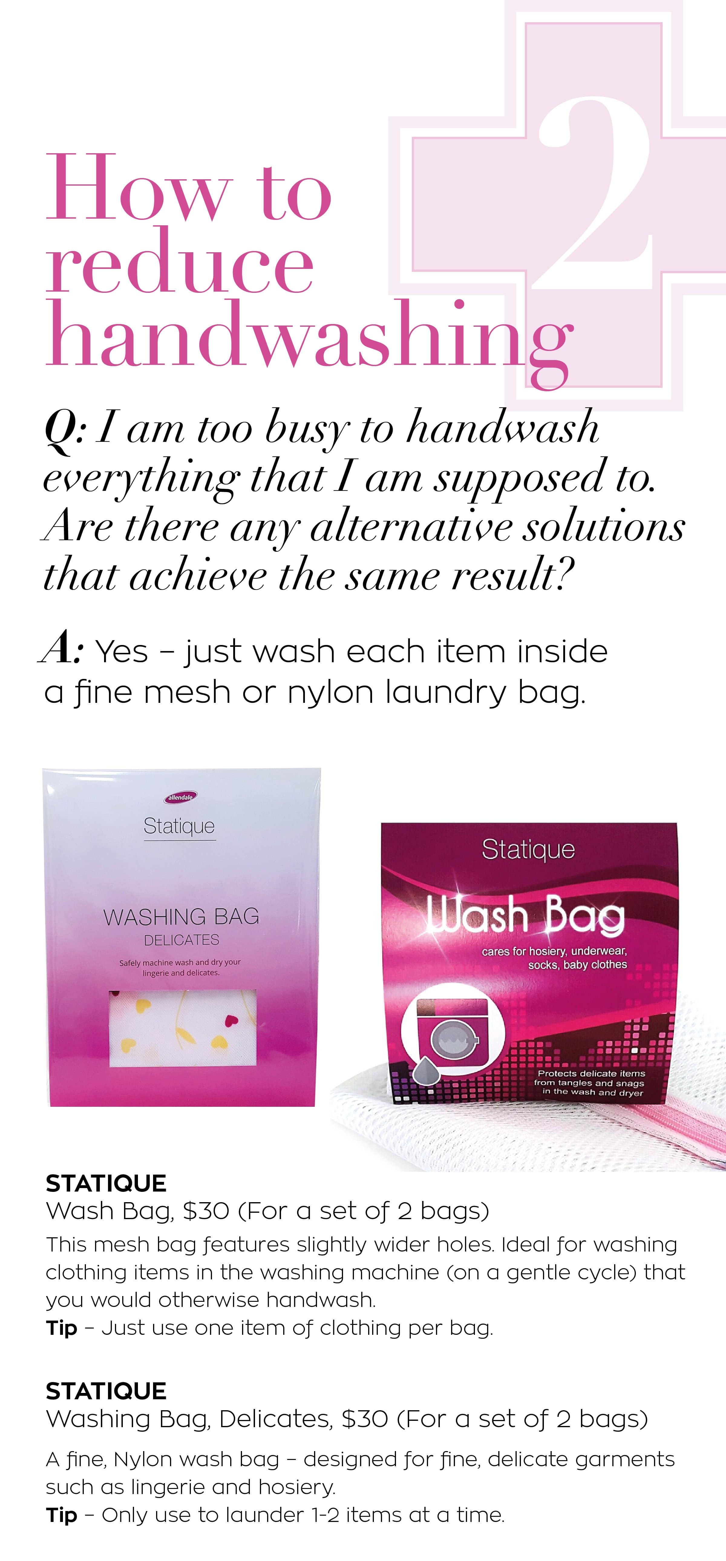 STATIQUE Wash Bag (Set of Two Bags) - Magpie Style