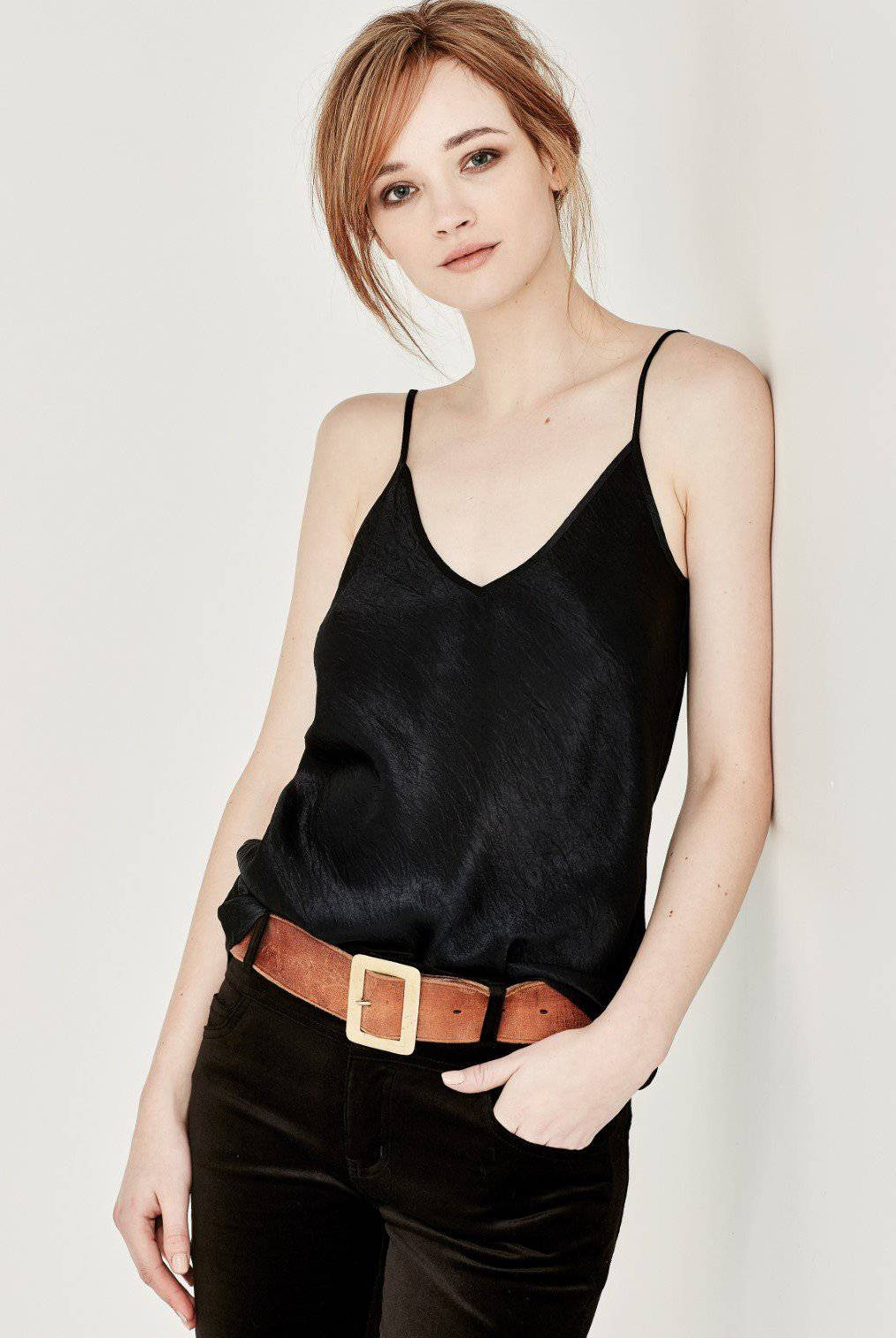 SHJARK Corsica Cami - Black - Magpie Style