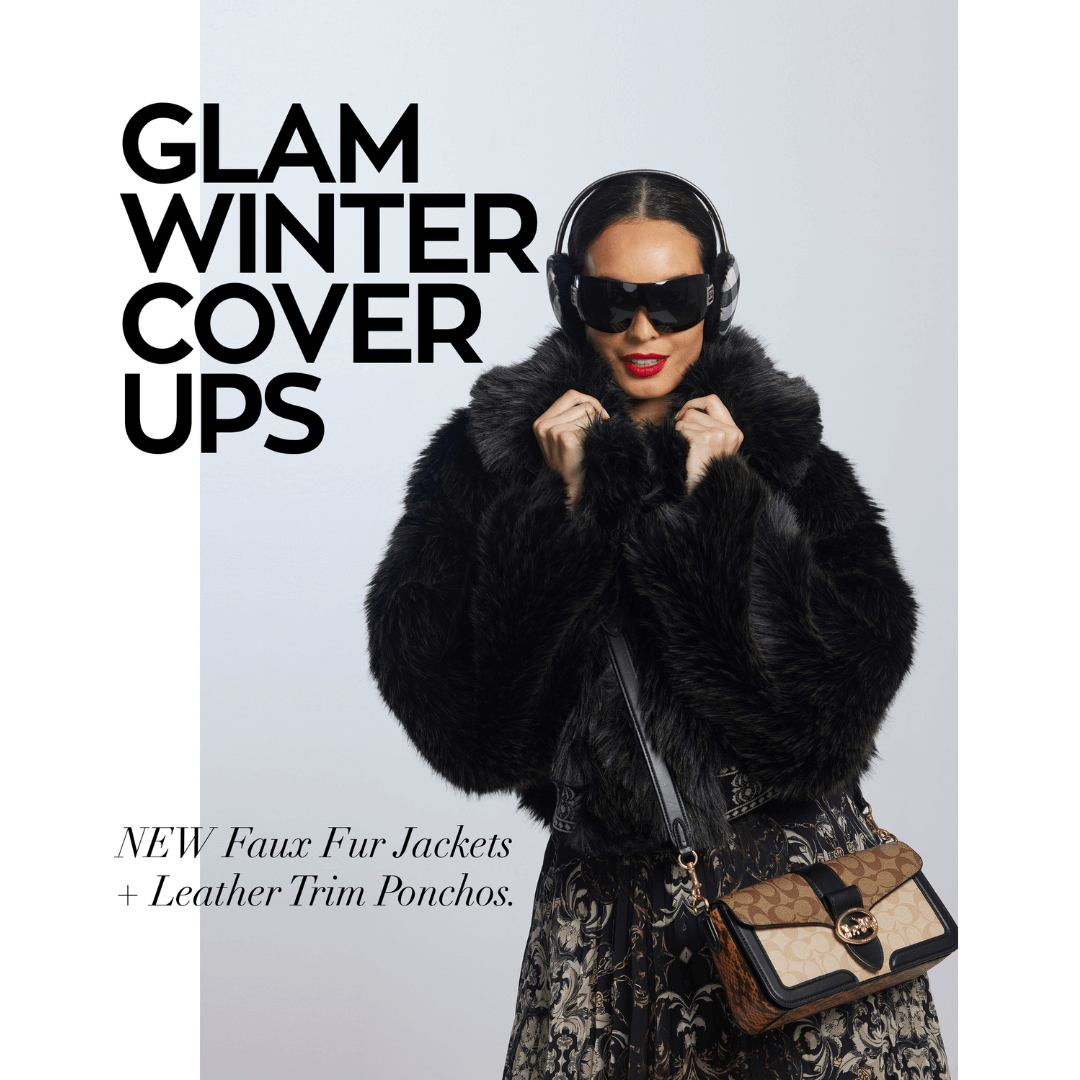 Winter LUXE: PAULA RYAN Faux Fur Jackets