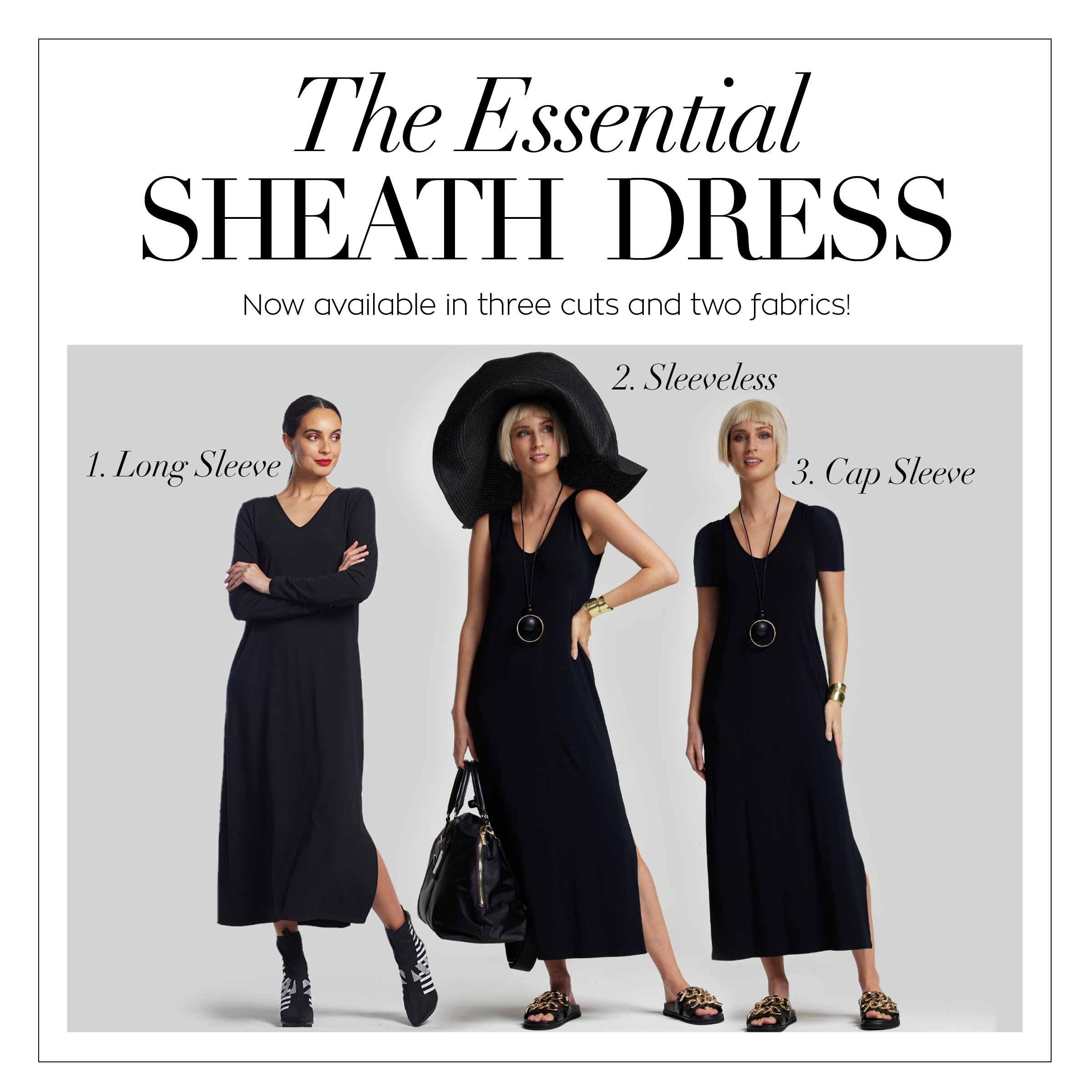 The PAULA RYAN Essential Sheath Dress!