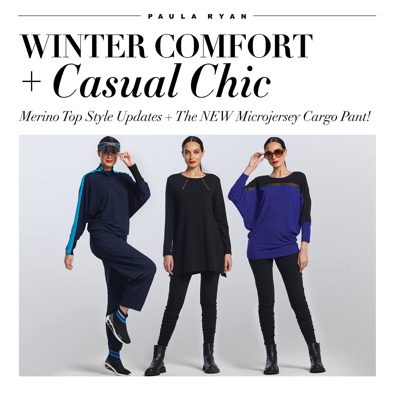 Winter Comfort & Casual Chic.