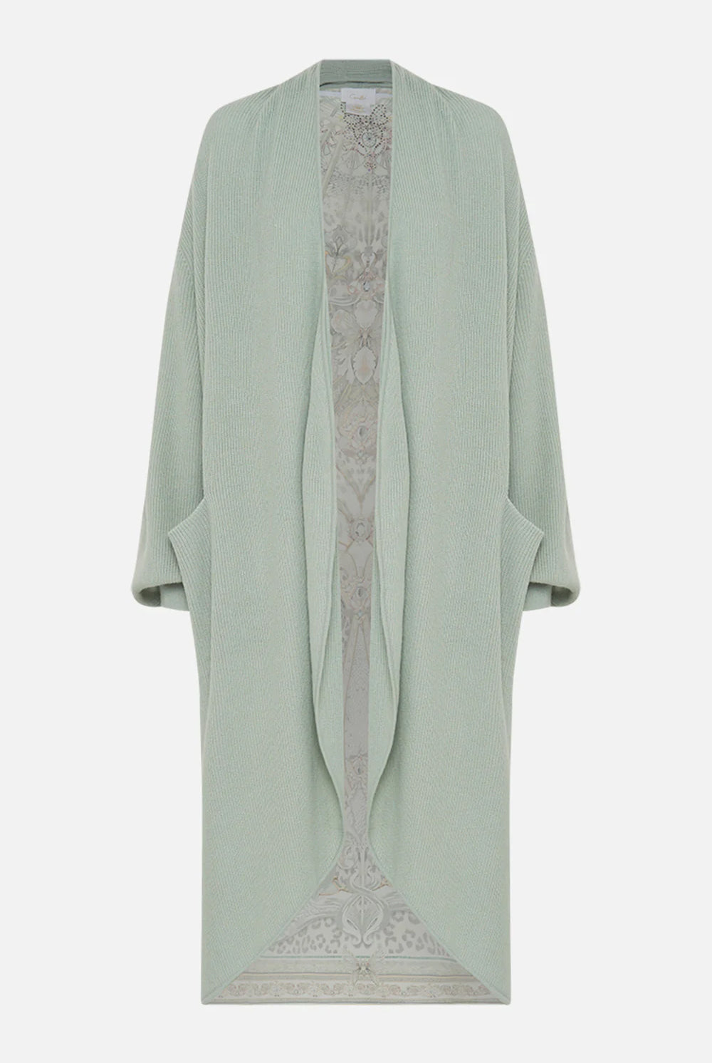 CAMILLA - Wool Cashmere Knit Layer With Silk Back Looking Glass Houses - Magpie Style