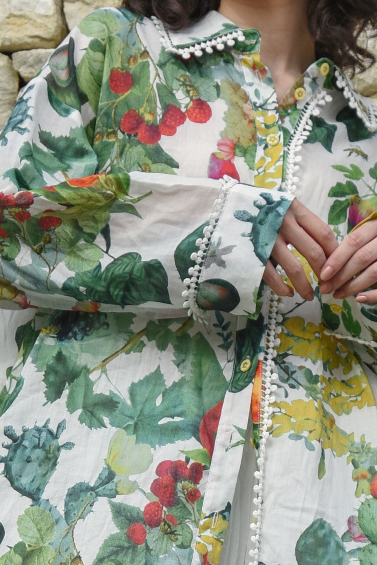 CURATE Just Press Play Shirt - Fruit - Magpie Style