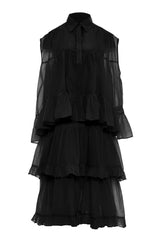 DEVOTION TWINS - Kate Midi Dress Black