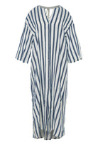 DEVOTION TWINS Hypnotic Long Dress - Blue Navy - Magpie Style