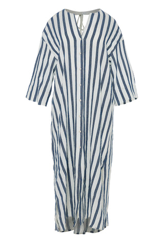 DEVOTION TWINS Hypnotic Long Dress - Blue Navy