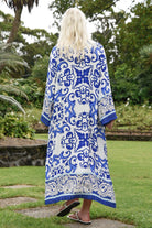 CURATE Little Swish Sunshine Dress - Blue Tile