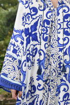 CURATE Little Swish Sunshine Dress - Blue Tile