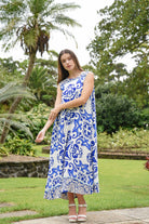 CURATE Smooth Ride Dress - Blue Tile