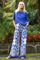 CURATE Take Your Lead Pant - Blue Tile