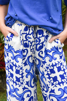 CURATE Take Your Lead Pant - Blue Tile