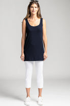 PAULA RYAN ESSENTIALS Easy Fit Singlet - Long - Micromodal