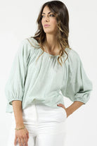 DRAMA THE LABEL Milos Top - Mint - Magpie Style