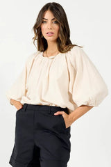 DRAMA THE LABEL Milos Top - Ecru