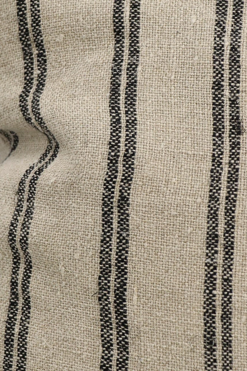Nelly Linen Cushion - Stripe - Magpie Style