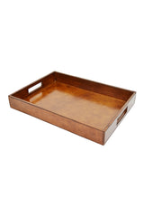 Tan Leather Tray