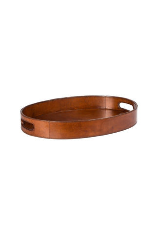 Oval Tray - Tan
