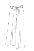 PAULA RYAN Fine Mesh Wrap Palazzo Pants - Paula Ryan