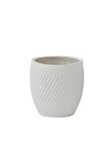 Coli Composite Pot - White