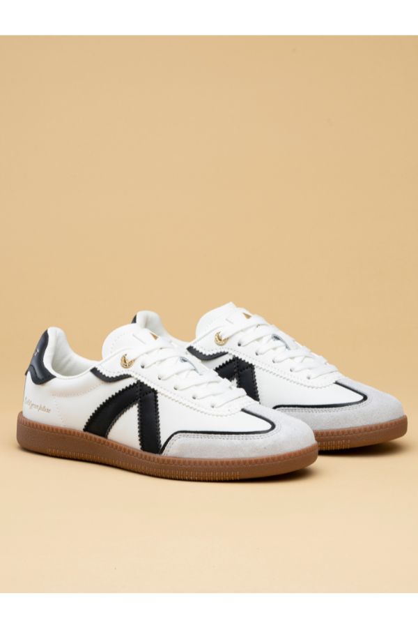 ASFVLT Elite Classic Sneaker - White/Black - Magpie Style