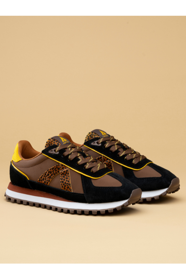 ASFVLT Gate Sneaker - Black/Safari - Magpie Style