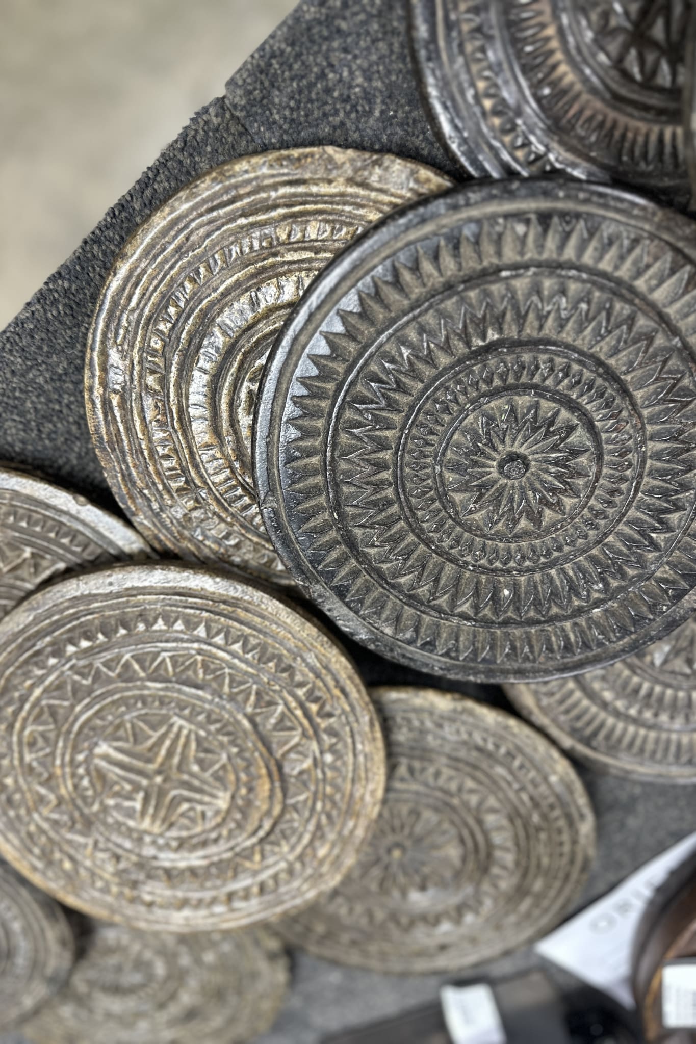 Stone Printing Block L - Magpie Style