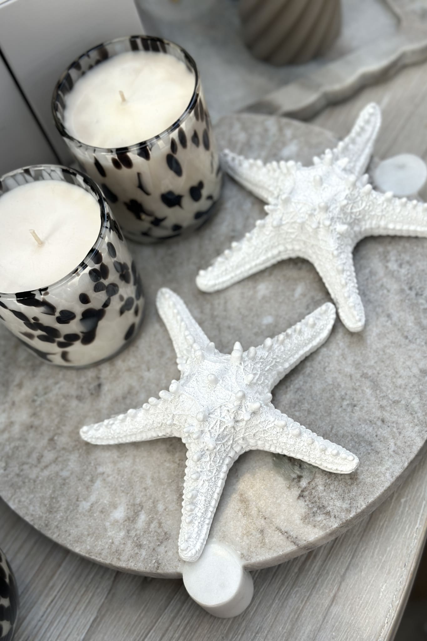 Sea Star Resin Starfish Ornament - Lge - Magpie Style