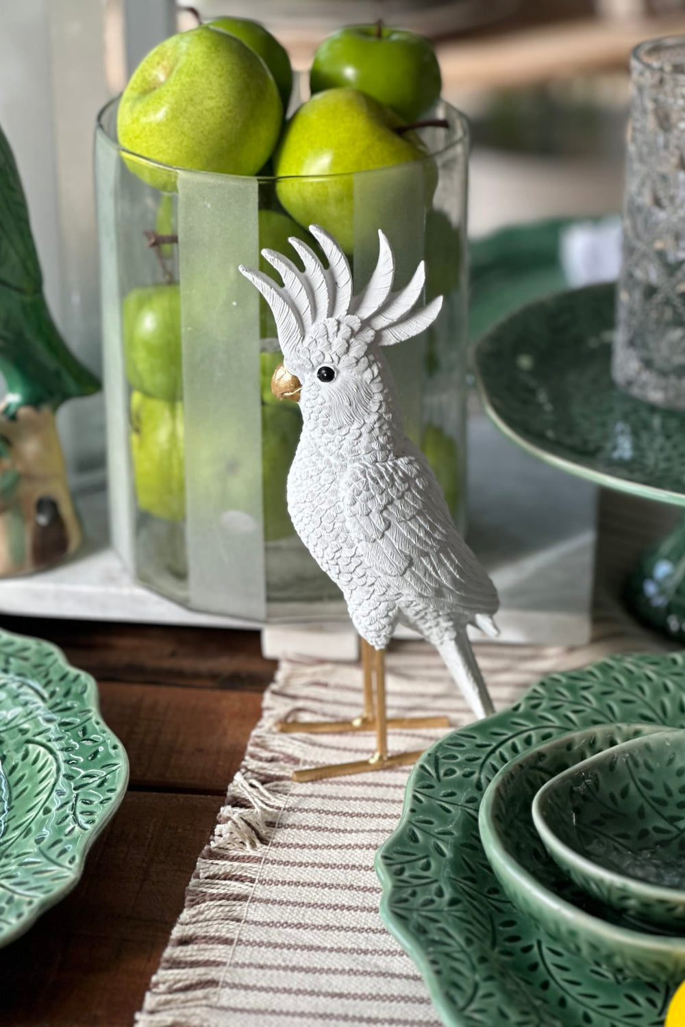 Crested Cockatoo Ornament