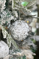 Elegant Leaf Ball - Large White