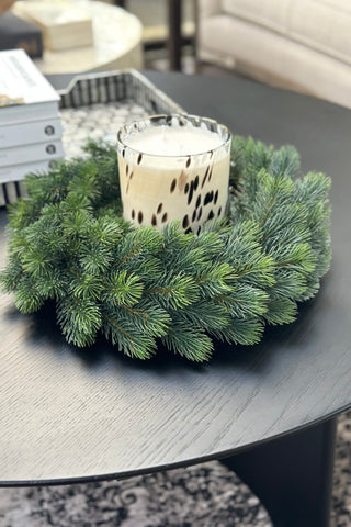 Small All Green Pine ChristmasÂ Wreath