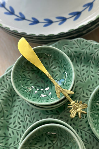 Brass Bee Pate Knife/ Spreader